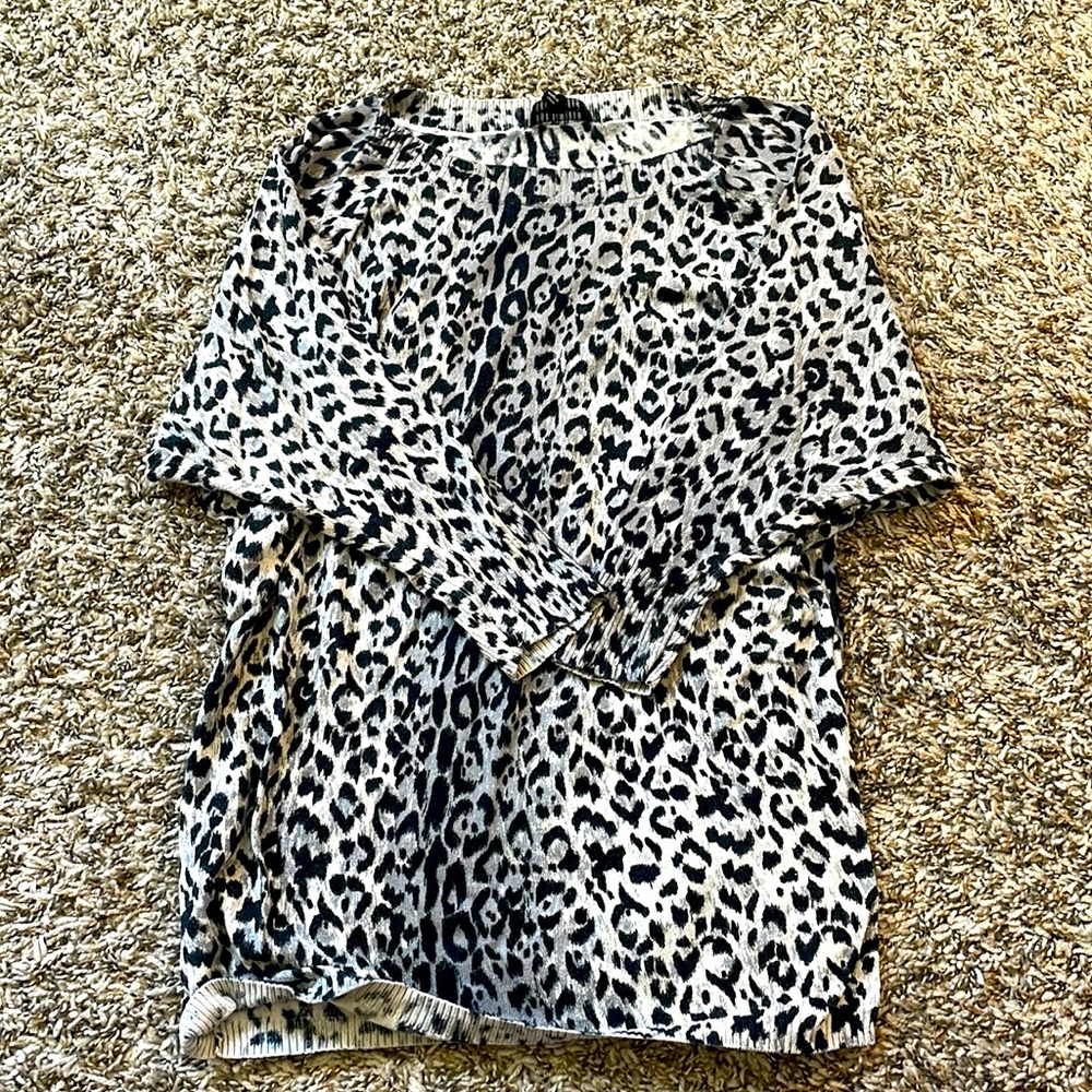 Leopard Print Blouse